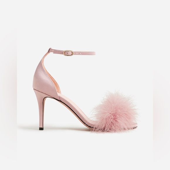 J. Crew Collection Rylie feather-strap heels - Picture 2 of 3